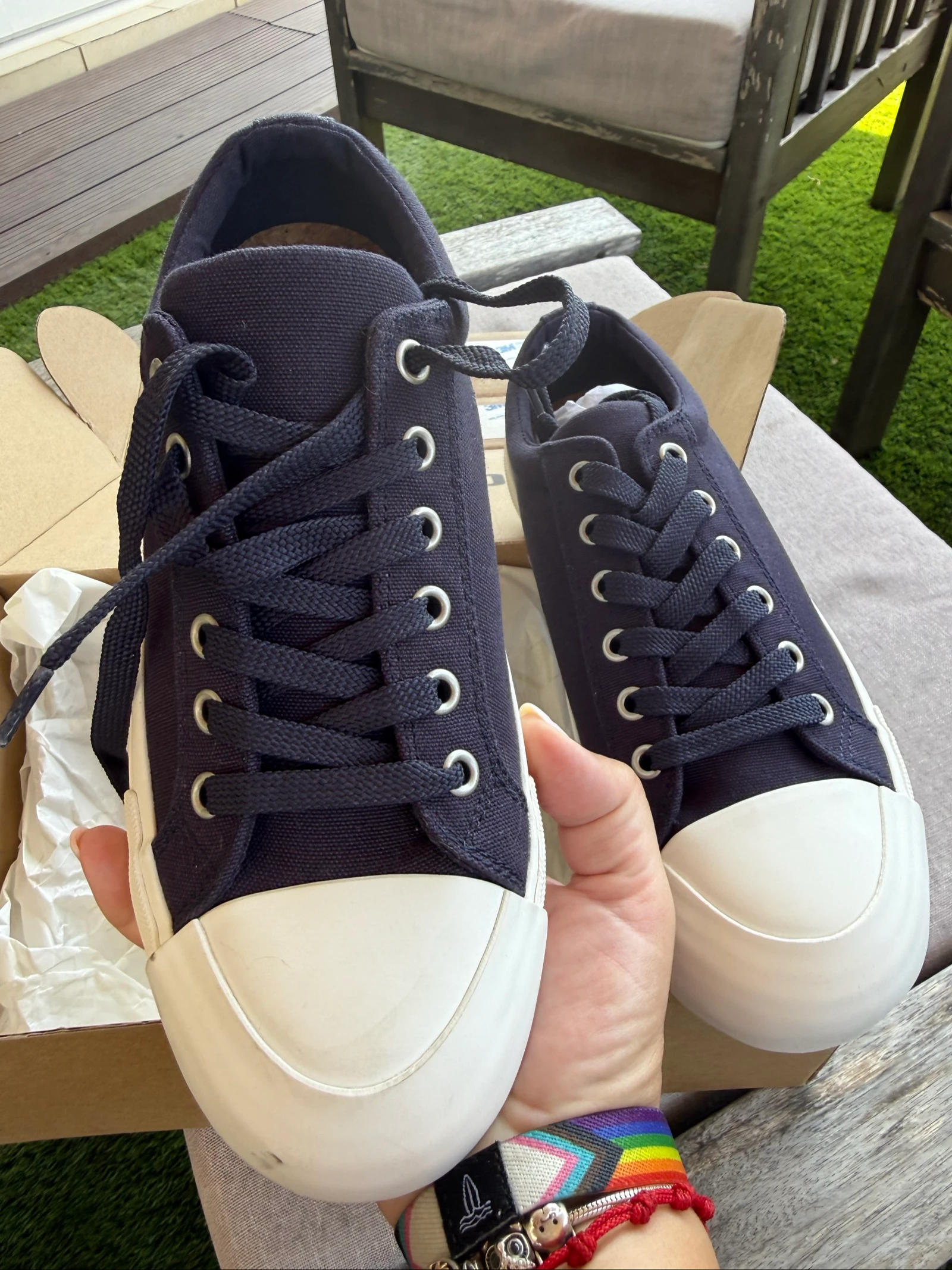 Vulcaz canvas sneakers (Size 38) – photo 7